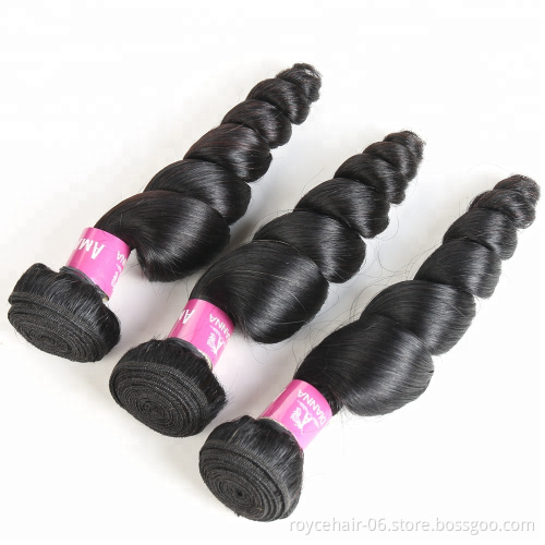 Wholesale Price Top Selling High Quality Unprocessed Cheap Human Virgin Hair Weaving Loose Wave